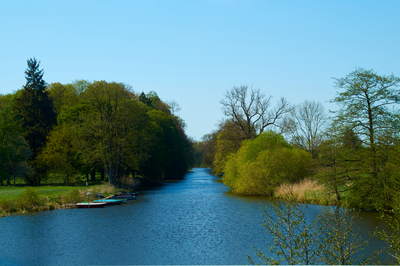 Alter Eiderkanal bei Kluvensiek